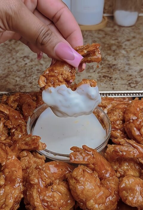 honey garlic shrimp