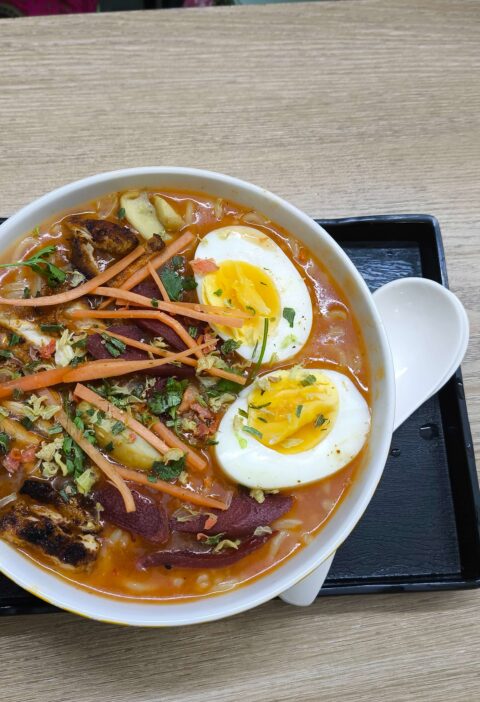 Spicy miso ramen